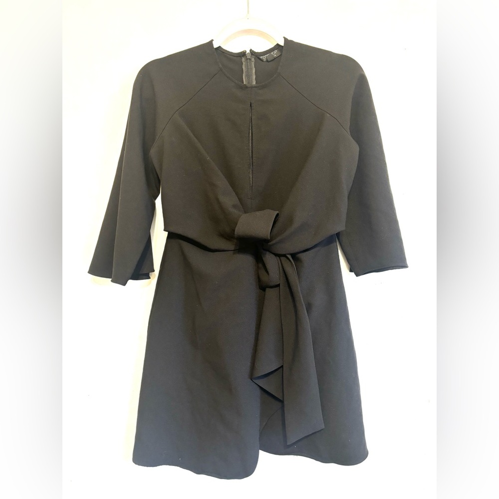 Topshop Little Black Wrap Dress